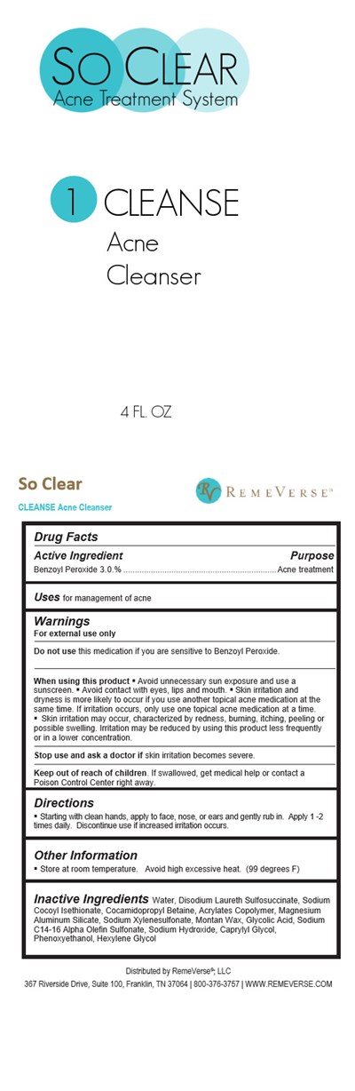 So Clear Cleanse (So Clear Cleanse Label Full)